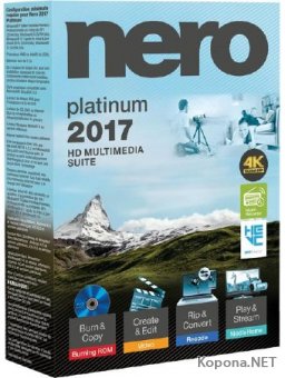 Nero 2017 Platinum 18.0.08500 + Content Pack
