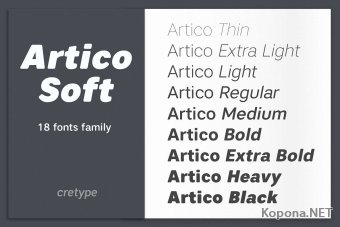  Artico Soft (TTF, OTF)