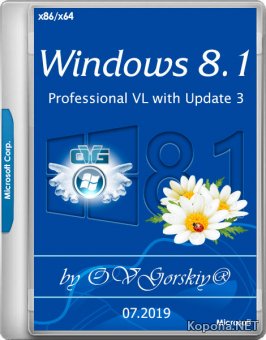 Windows 8.1 Professional VL with Update 3 by OVGorskiy 07.2019 (x86/x64/RUS)