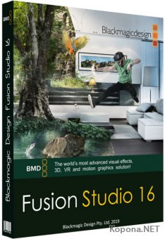 Blackmagic Design Fusion Studio 16.1 Build 18